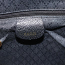 GUCCI Bamboo Backpack Suede Black Gold 003 1956 0030 Auth gh2084A-18