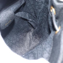 GUCCI Bamboo Backpack Suede Black Gold 003 1956 0030 Auth gh2084A-20