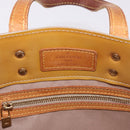 LOUIS VUITTON Monogram Vernis Reade PM Hand Bag Beige M91144 LV Auth gh2085-18