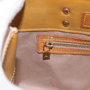 LOUIS VUITTON Monogram Vernis Reade PM Hand Bag Beige M91144 LV Auth gh2085-21