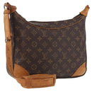 LOUIS VUITTON Monogram Boulogne 30 Shoulder Bag M51265 LV Auth gh2087-1