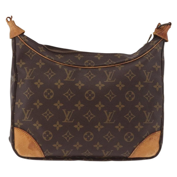 LOUIS VUITTON Monogram Boulogne 30 Shoulder Bag M51265 LV Auth gh2087