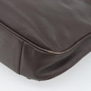GUCCI Bamboo Shoulder Bag Leather 2way Brown Gold 001 1781 1638 Auth gh2088-18