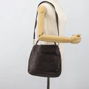 GUCCI Bamboo Shoulder Bag Leather 2way Brown Gold 001 1781 1638 Auth gh2088-23
