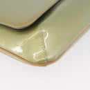LOUIS VUITTON Monogram Vernis Thompson Street Bag Gris M91008 LV Auth gh2090-9