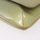 LOUIS VUITTON Monogram Vernis Thompson Street Bag Gris M91008 LV Auth gh2090-14