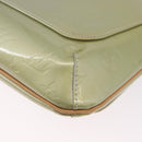 LOUIS VUITTON Monogram Vernis Thompson Street Bag Gris M91008 LV Auth gh2090-16