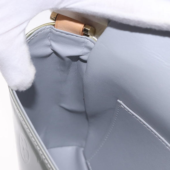 LOUIS VUITTON Monogram Vernis Thompson Street Bag Gris M91008 LV Auth gh2090