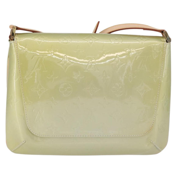 LOUIS VUITTON Monogram Vernis Thompson Street Bag Gris M91008 LV Auth gh2090