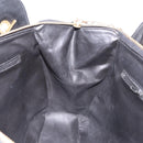 CHANEL Matelasse Chain Shoulder Bag Lamb Skin Black Gold CC Auth gh2091-17