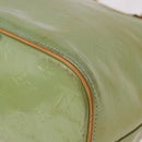 LOUIS VUITTON Monogram Vernis Houston Handtasche Babyblau M91005 LV Auth gh2092-16