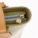 LOUIS VUITTON Monogram Vernis Houston Hand Bag Baby Blue M91005 LV Auth gh2092-10