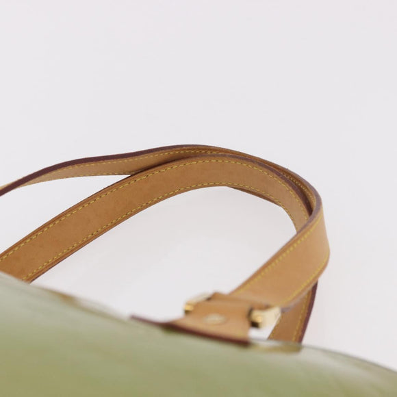 LOUIS VUITTON Monogram Vernis Houston Handtasche Babyblau M91005 LV Auth gh2092