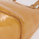 LOUIS VUITTON Monogram Vernis Houston Tasche Marshmallow Pink M91302 LV Auth gh2094-16