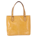 LOUIS VUITTON Monogram Vernis Houston Tasche Marshmallow Pink M91302 LV Auth gh2094-13