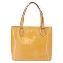 LOUIS VUITTON Monogram Vernis Houston Tasche Marshmallow Pink M91302 LV Auth gh2094-2