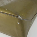 LOUIS VUITTON Monogram Vernis Wilshire PM Bag Gris Art Deco M91627 Auth gh2096-9