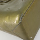 LOUIS VUITTON Monogram Vernis Wilshire PM Bag Gris Art Deco M91627 Auth gh2096-16