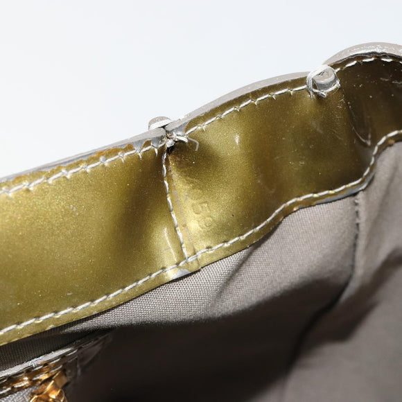 LOUIS VUITTON Monogram Vernis Wilshire PM Bag Gris Art Deco M91627 Auth gh2096