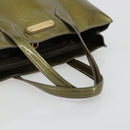 LOUIS VUITTON Monogram Vernis Wilshire PM Bag Gris Art Deco M91627 Auth gh2096-7