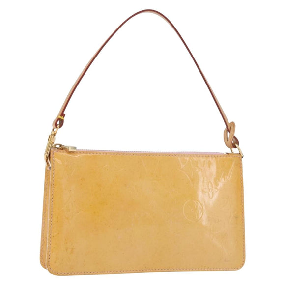 LOUIS VUITTON Monogram Vernis Lexington Accessoiretasje Roze M91057 Auth gh2098