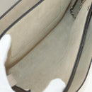 Chloe Fay Shoulder Bag Suede Beige Gold Auth gh2099-11