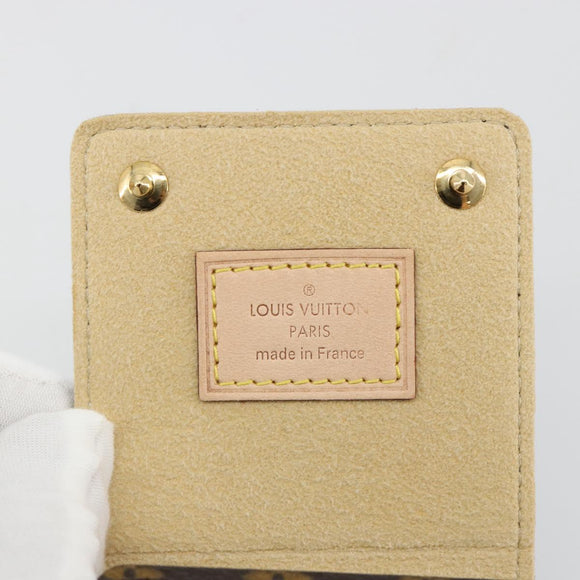 LOUIS VUITTON Monogram Jewelry case Jewelry Box LV Auth gh2101M
