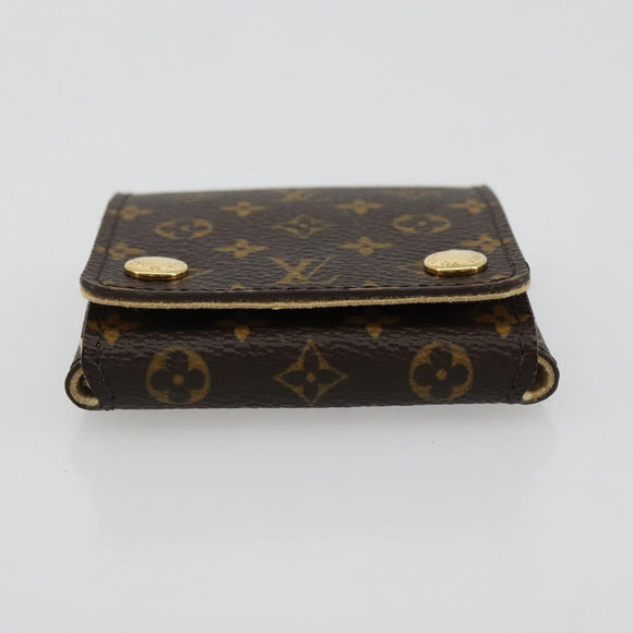 LOUIS VUITTON Monogram Jewelry case Jewelry Box LV Auth gh2101M