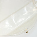 HERMES Vinyl Kelly Hand Bag Vinyl Clear Auth gh2102-12