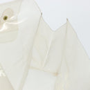 HERMES Vinyl Kelly Hand Bag Vinyl Clear Auth gh2102-18