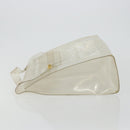 HERMES Vinyl Kelly Hand Bag Vinyl Clear Auth gh2102-4
