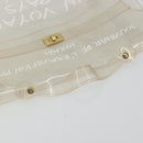 HERMES Vinyl Kelly Hand Bag Vinyl Clear Auth gh2102-7
