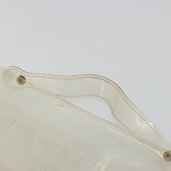 HERMES Vinyl Kelly Hand Bag Vinyl Clear Auth gh2102