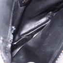 CELINE Shoulder Bag Leather Black Gold Auth gh2104-11