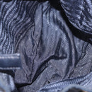 PRADA Backpack Nylon Navy Gold Auth gh2105-22