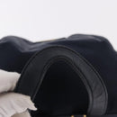 PRADA Backpack Nylon Navy Gold Auth gh2105-7