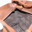 LOEWE Shoulder Bag Leather Brown Auth gh2112-21