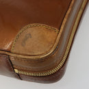 LOUIS VUITTON Monogram Vernis Van Damme Hand Bag Bronze M91125 LV Auth gh2113-15