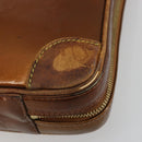 LOUIS VUITTON Monogram Vernis Van Damme Hand Bag Bronze M91125 LV Auth gh2113-8