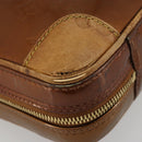 LOUIS VUITTON Monogram Vernis Van Damme Hand Bag Bronze M91125 LV Auth gh2113-17
