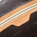 LOUIS VUITTON Monogram Vernis Van Damme Hand Bag Bronze M91125 LV Auth gh2113-19