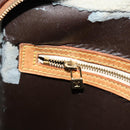 LOUIS VUITTON Monogram Vernis Van Damme Hand Bag Bronze M91125 LV Auth gh2113-22