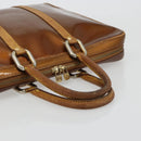LOUIS VUITTON Monogram Vernis Van Damme Hand Bag Bronze M91125 LV Auth gh2113-7
