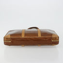 LOUIS VUITTON Monogram Vernis Van Damme Hand Bag Bronze M91125 LV Auth gh2113-5