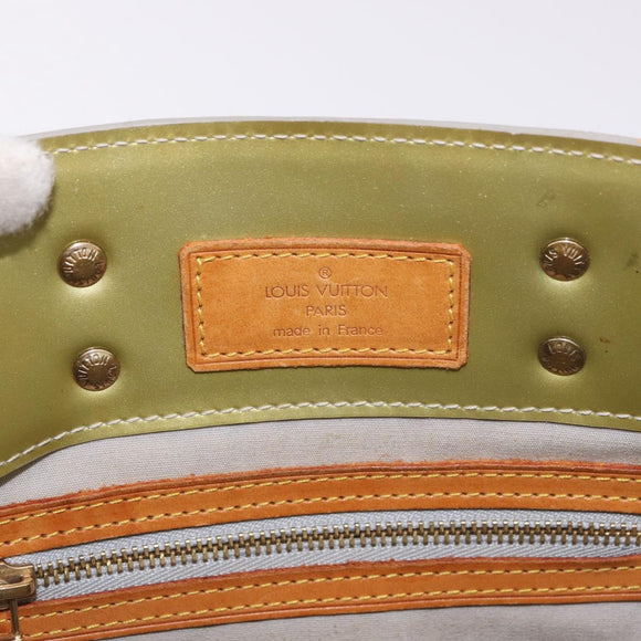 LOUIS VUITTON Monogram Vernis Reade PM Hand Bag Gris M91145 LV Auth gh2114