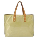 LOUIS VUITTON Monogram Vernis Reade PM Hand Bag Gris M91145 LV Auth gh2114-3