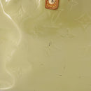 LOUIS VUITTON Monogram Vernis Reade PM Hand Bag Gris M91145 LV Auth gh2114-4