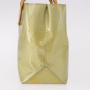 LOUIS VUITTON Monogram Vernis Reade PM Hand Bag Gris M91145 LV Auth gh2114-6
