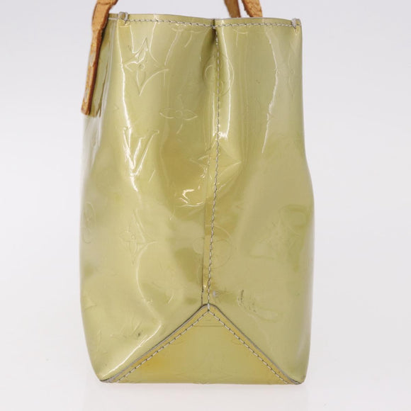 LOUIS VUITTON Monogram Vernis Reade PM Hand Bag Gris M91145 LV Auth gh2114
