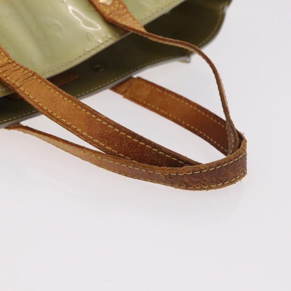 LOUIS VUITTON Monogram Vernis Reade PM Hand Bag Gris M91145 LV Auth gh2114